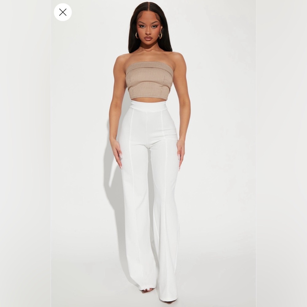 Fashion Nova Tall Victoria High Waisted Dress Pants